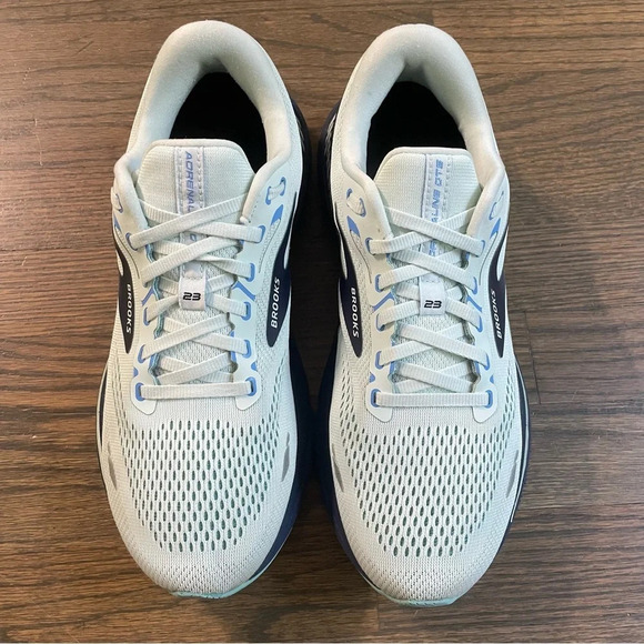 Brooks Adrenaline GTS 23 Running Shoes Blue for Women’s 11 Wide Sneakers - Picture 2 of 11